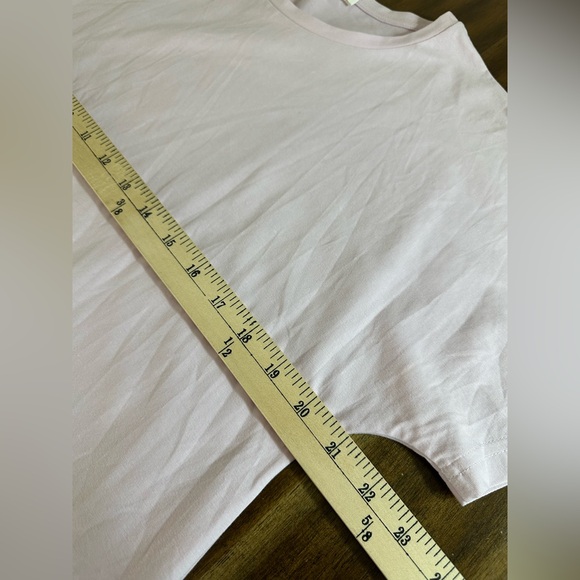 COS T-Shirt Dress With Contrast Hem Purple Navy With pockets Cotton Size Medium - Picture 8 of 9